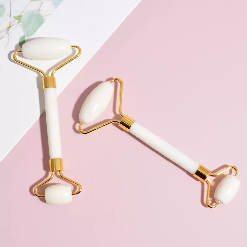 White Obsidian Gua Sha Roller Set - Image 2